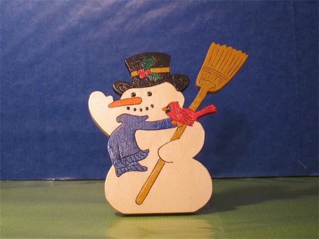 puzzle bonhomme de neige